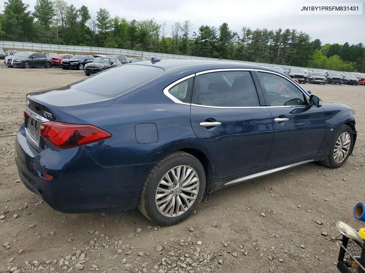2015 Infiniti Q70L 3.7 VIN: JN1BY1PR5FM831431 Lot: 52993906
