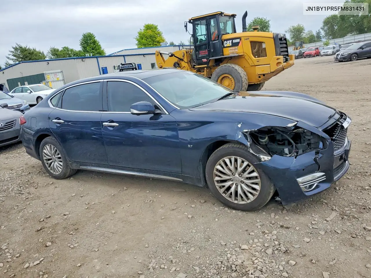2015 Infiniti Q70L 3.7 VIN: JN1BY1PR5FM831431 Lot: 52993906