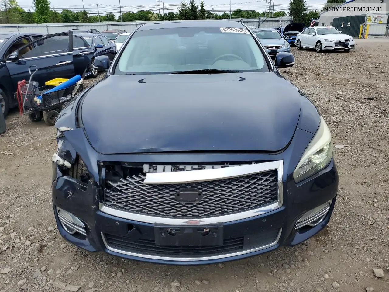 2015 Infiniti Q70L 3.7 VIN: JN1BY1PR5FM831431 Lot: 52993906