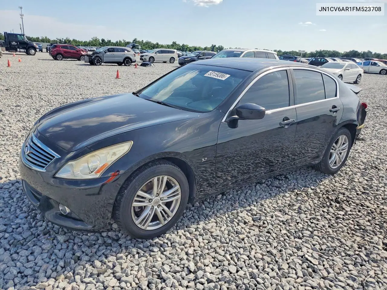 2015 Infiniti Q40 Base VIN: JN1CV6AR1FM523708 Lot: 53159386