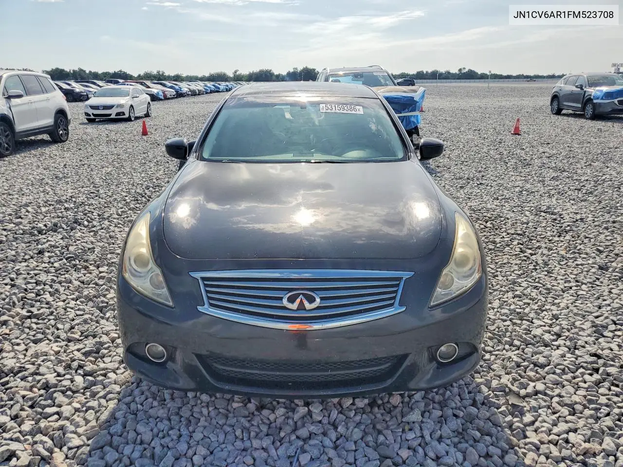 2015 Infiniti Q40 Base VIN: JN1CV6AR1FM523708 Lot: 53159386