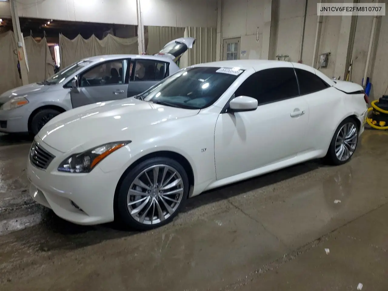 2015 Infiniti Q60 Convertible Base VIN: JN1CV6FE2FM810707 Lot: 53253966