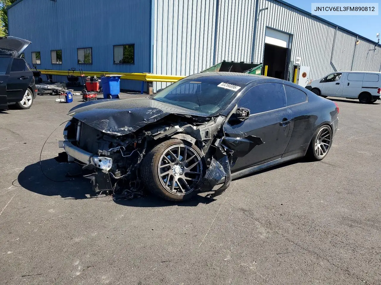 2015 Infiniti Q60 Coupe Base VIN: JN1CV6EL3FM890812 Lot: 53266896