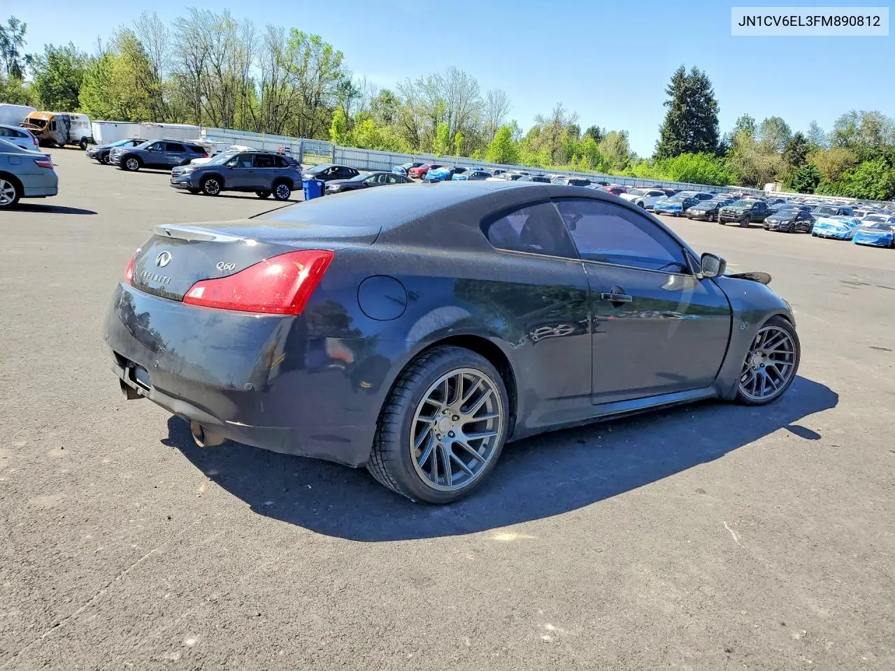 2015 Infiniti Q60 Coupe Base VIN: JN1CV6EL3FM890812 Lot: 53266896
