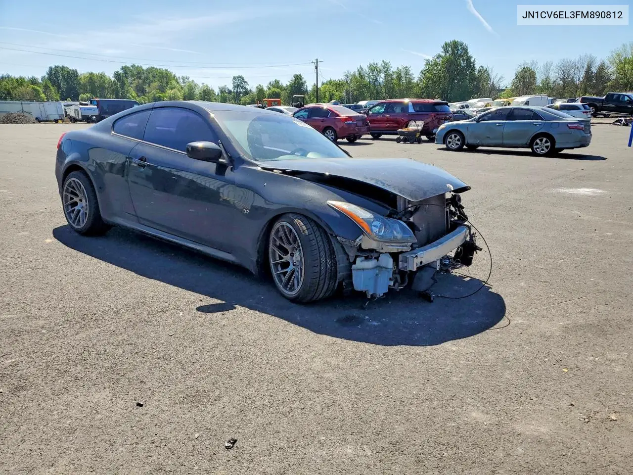 2015 Infiniti Q60 Coupe Base VIN: JN1CV6EL3FM890812 Lot: 53266896