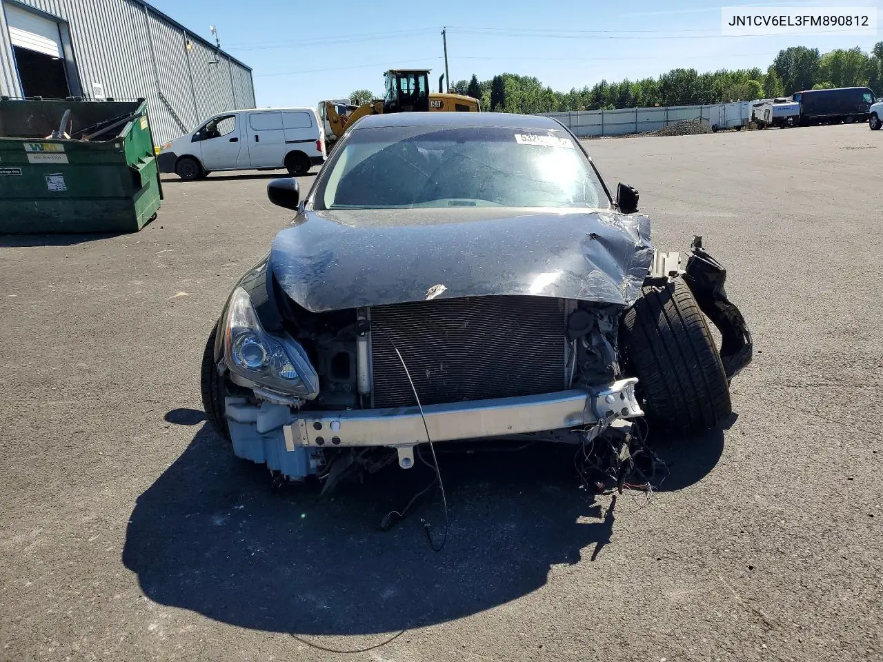 2015 Infiniti Q60 Coupe Base VIN: JN1CV6EL3FM890812 Lot: 53266896
