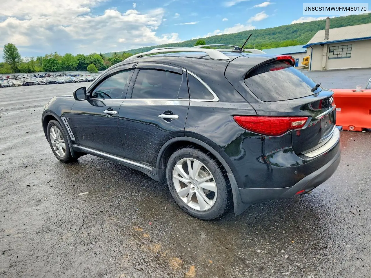 2015 Infiniti Qx70 Base VIN: JN8CS1MW9FM480170 Lot: 53587566
