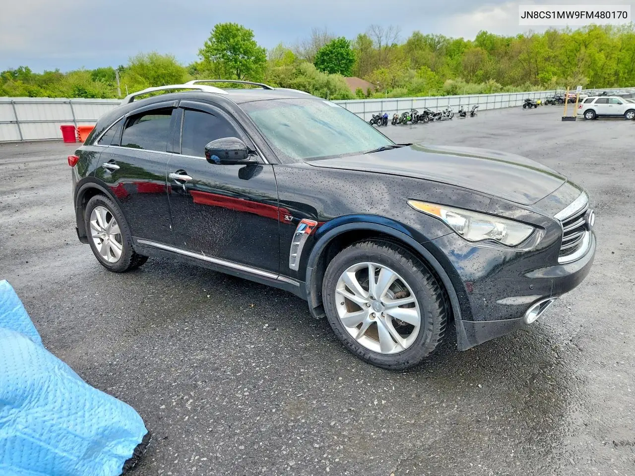 2015 Infiniti Qx70 Base VIN: JN8CS1MW9FM480170 Lot: 53587566
