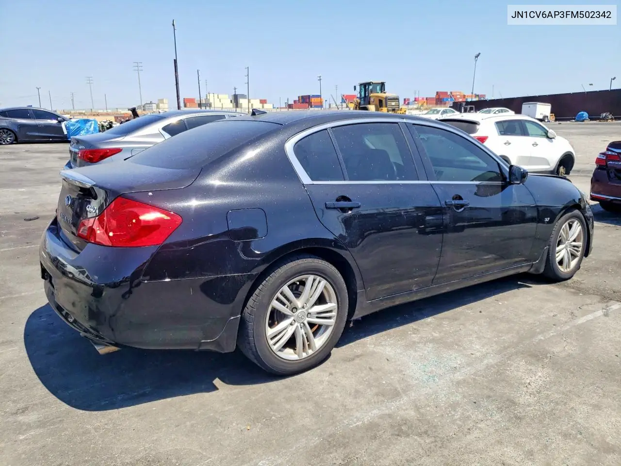 2015 Infiniti Q40 Base VIN: JN1CV6AP3FM502342 Lot: 53810456