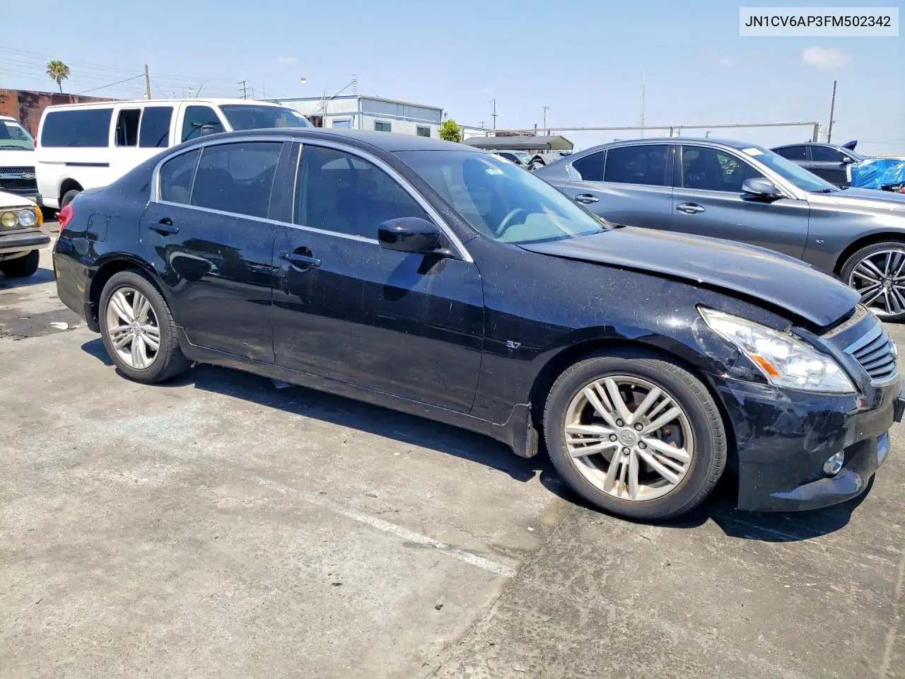 2015 Infiniti Q40 Base VIN: JN1CV6AP3FM502342 Lot: 53810456
