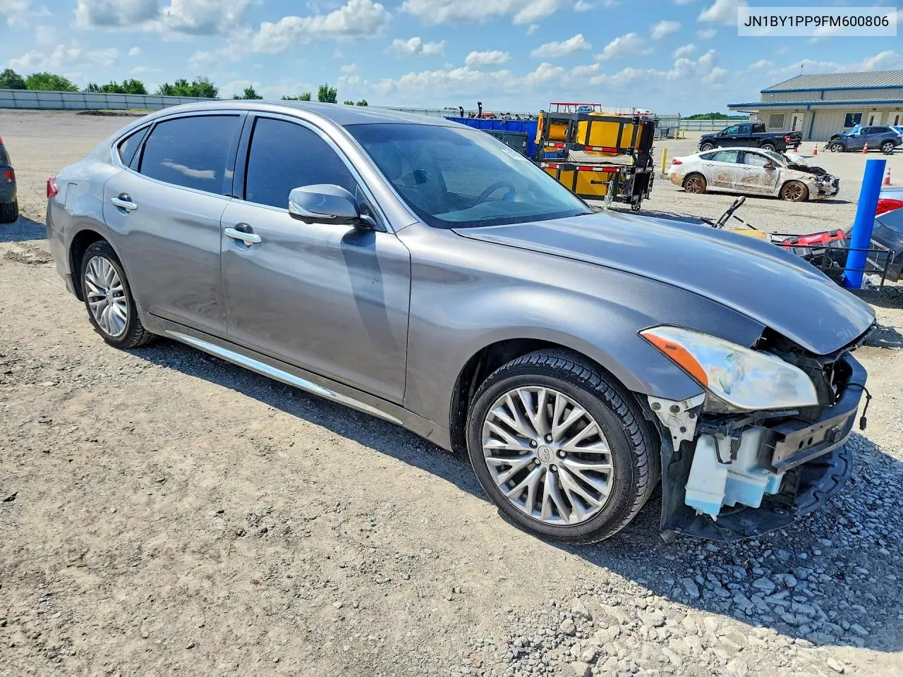 2015 Infiniti Q70L 3.7 VIN: JN1BY1PP9FM600806 Lot: 54188256