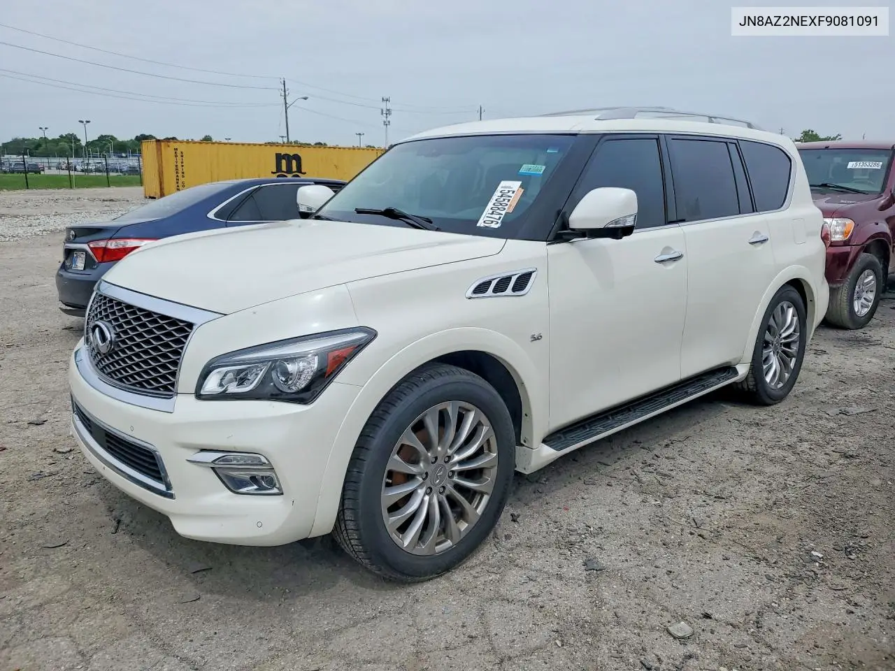 2015 Infiniti Qx80 Base VIN: JN8AZ2NEXF9081091 Lot: 54588476