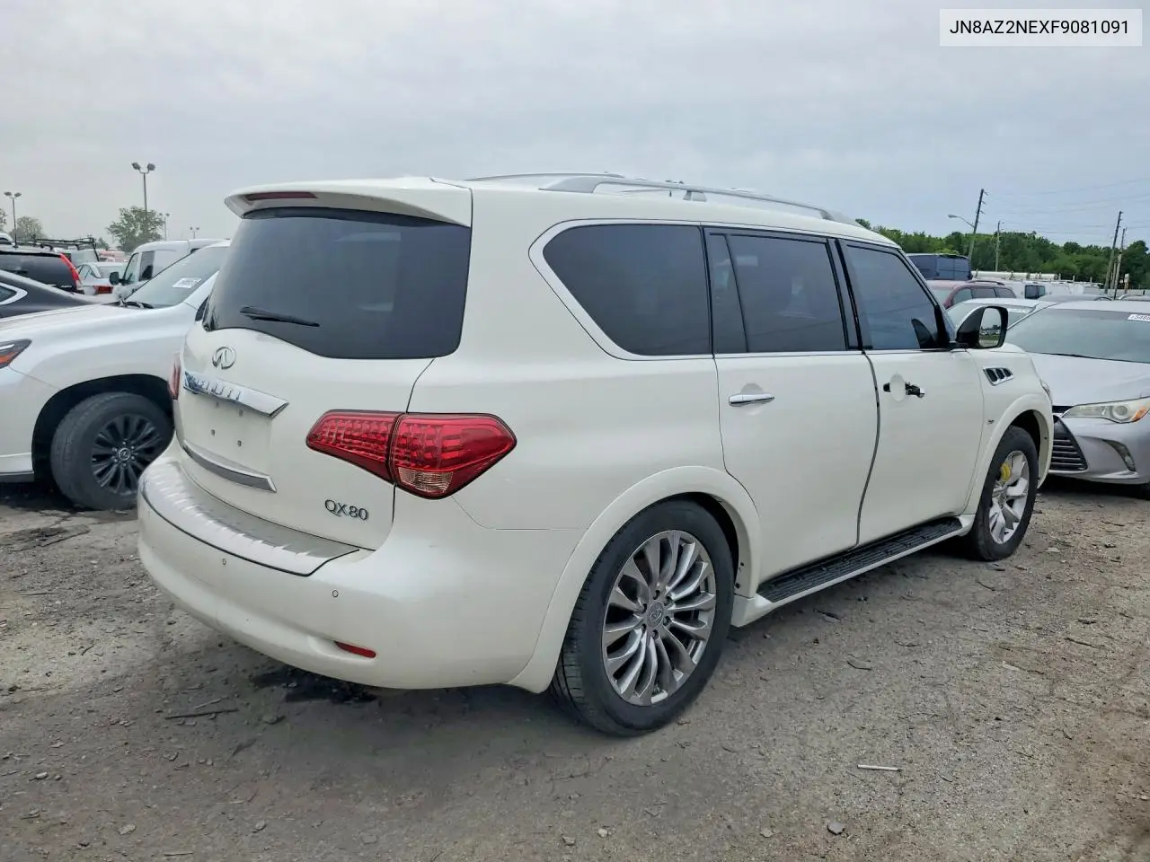 2015 Infiniti Qx80 Base VIN: JN8AZ2NEXF9081091 Lot: 54588476
