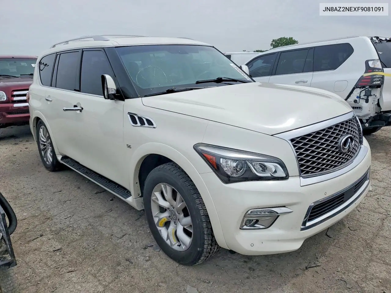 2015 Infiniti Qx80 Base VIN: JN8AZ2NEXF9081091 Lot: 54588476