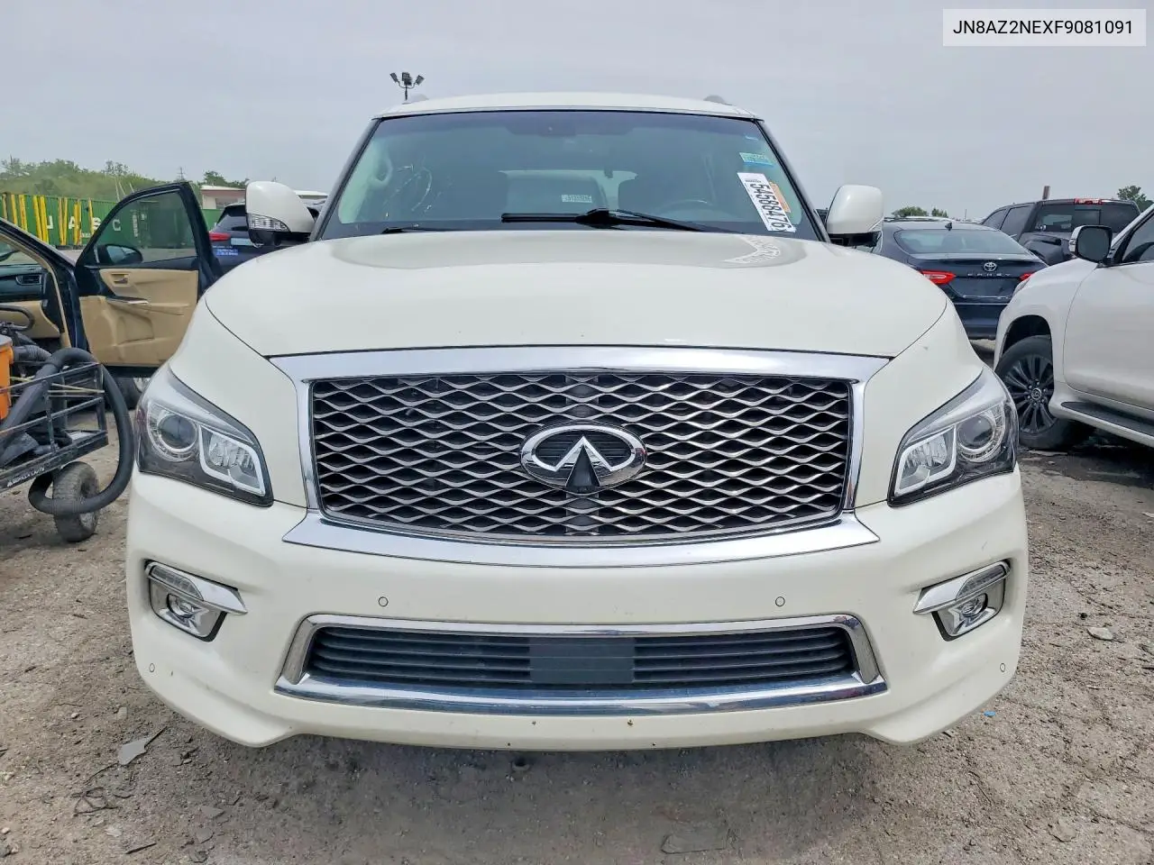 2015 Infiniti Qx80 Base VIN: JN8AZ2NEXF9081091 Lot: 54588476
