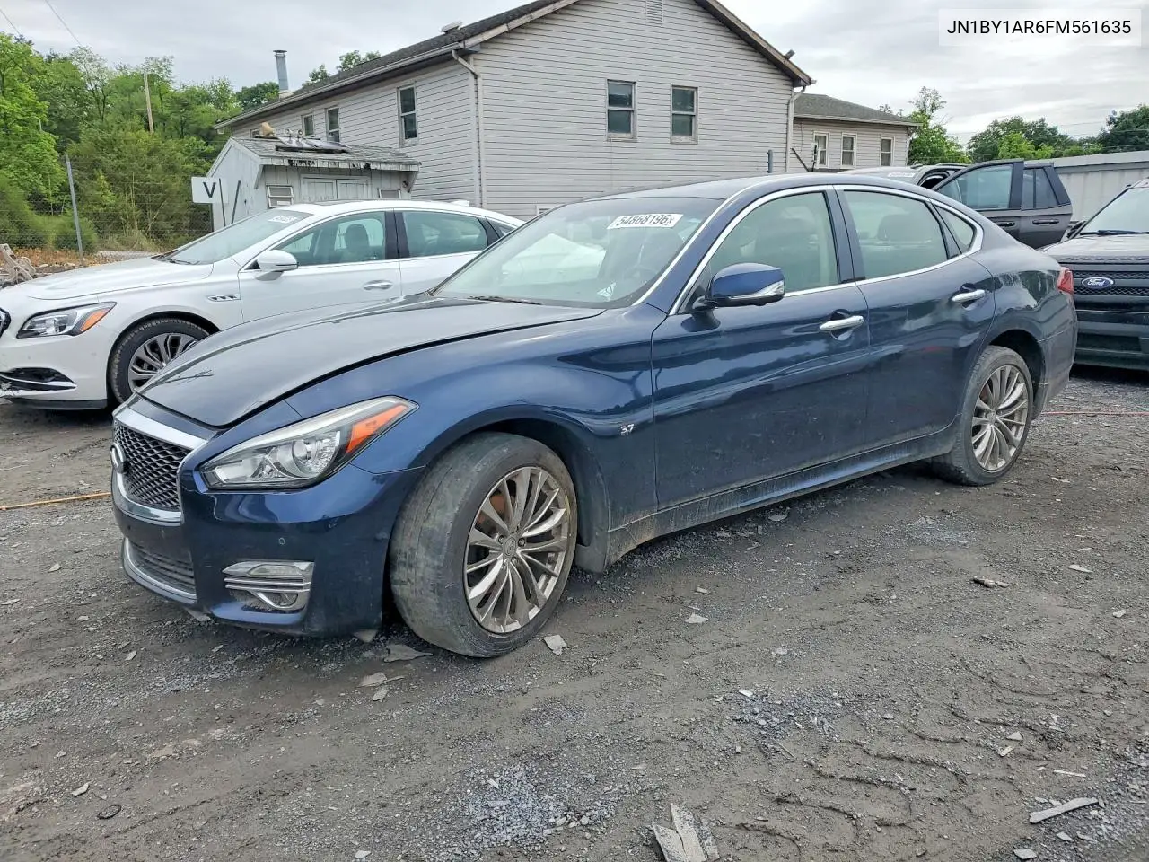 2015 Infiniti Q70 3.7 VIN: JN1BY1AR6FM561635 Lot: 54868196