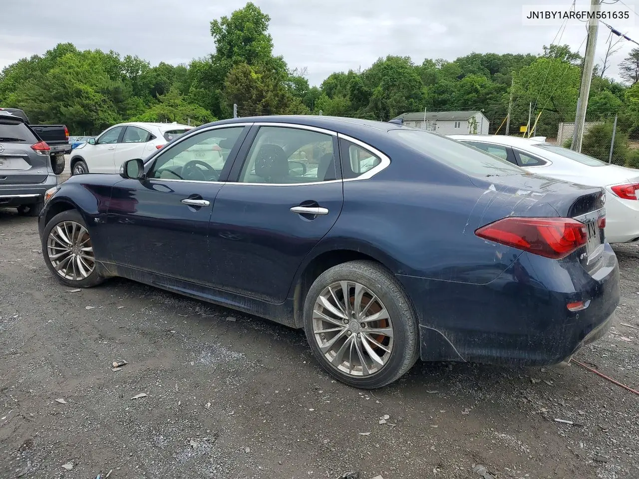 2015 Infiniti Q70 3.7 VIN: JN1BY1AR6FM561635 Lot: 54868196
