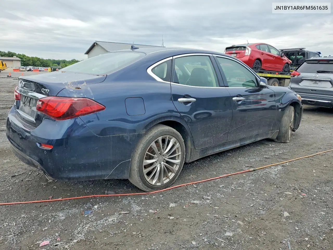 2015 Infiniti Q70 3.7 VIN: JN1BY1AR6FM561635 Lot: 54868196