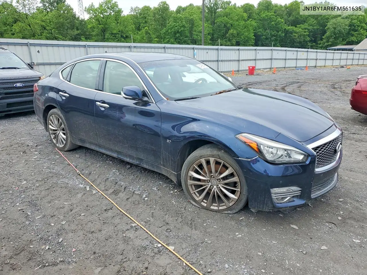 2015 Infiniti Q70 3.7 VIN: JN1BY1AR6FM561635 Lot: 54868196