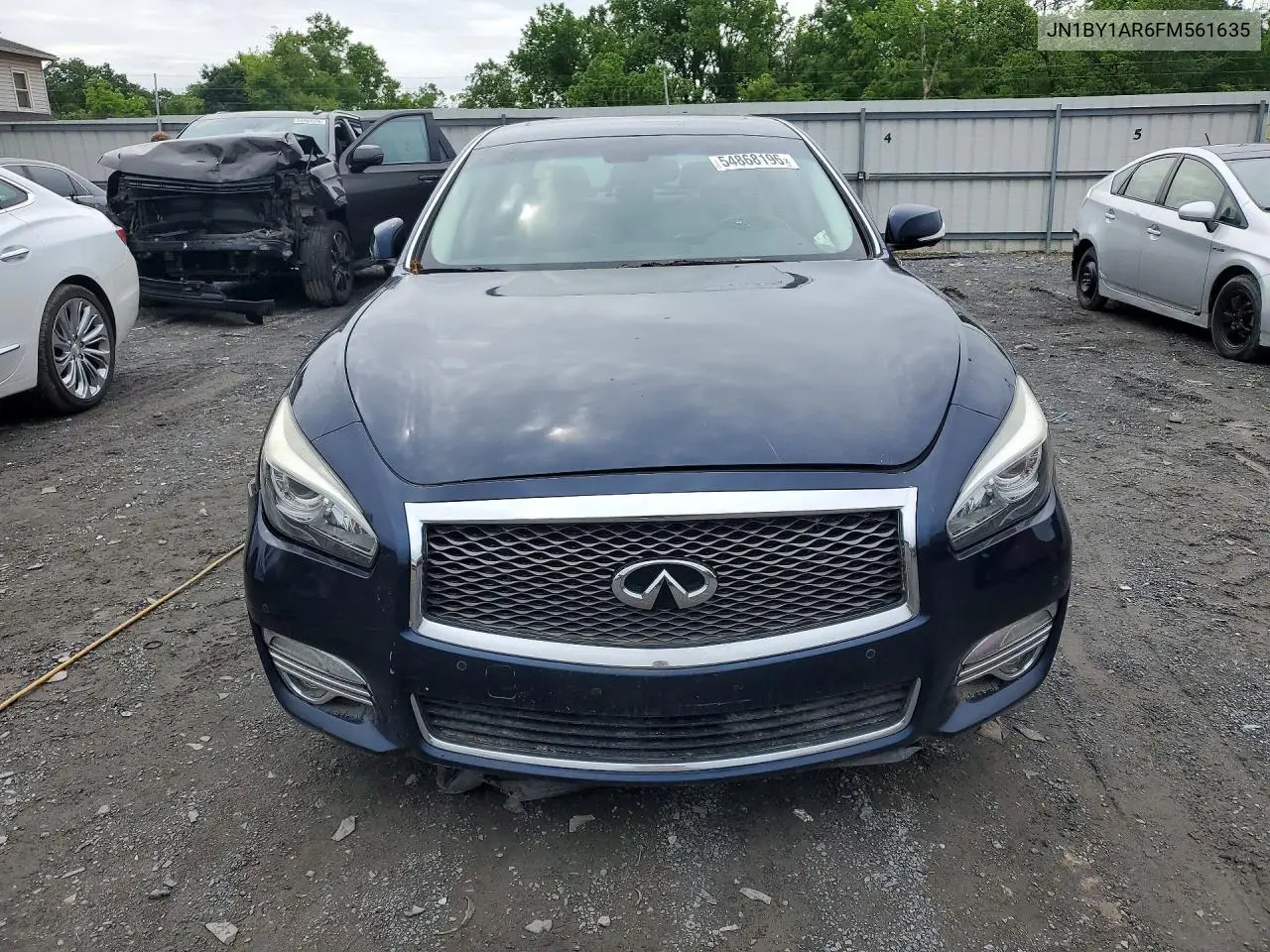 2015 Infiniti Q70 3.7 VIN: JN1BY1AR6FM561635 Lot: 54868196
