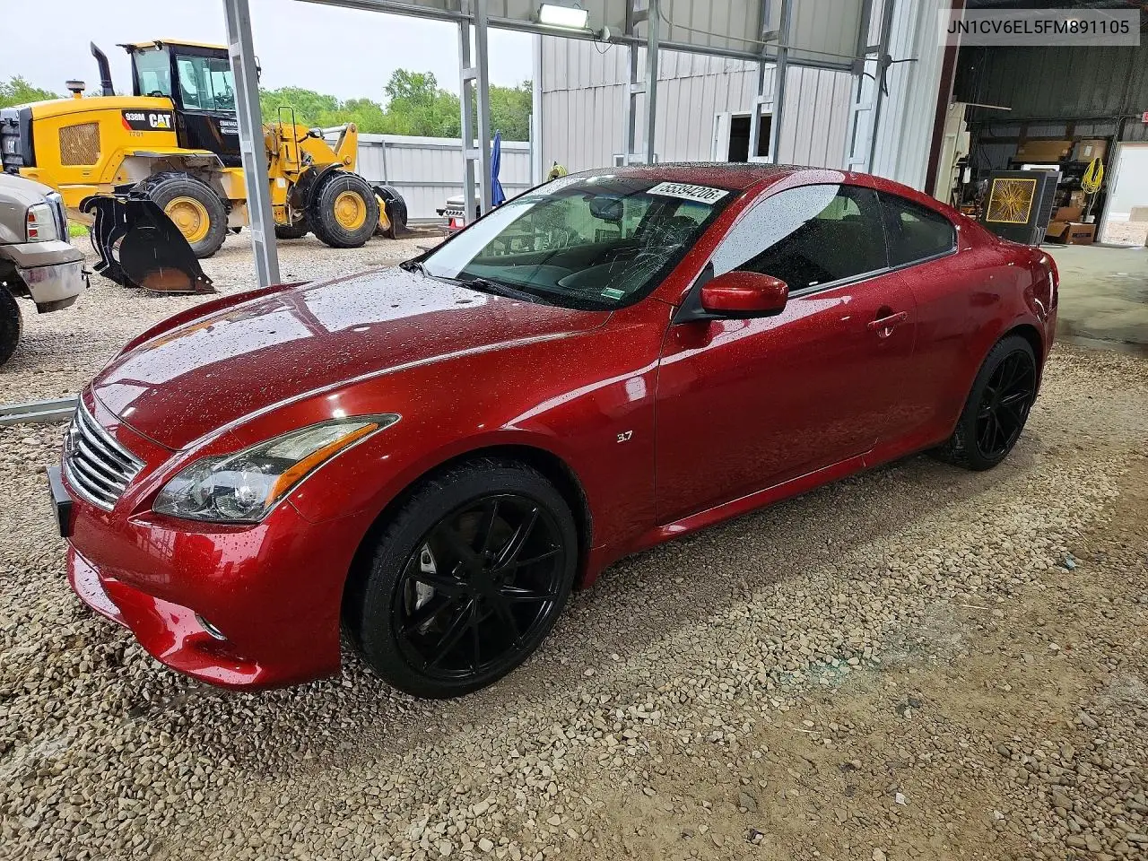 2015 Infiniti Q60 VIN: JN1CV6EL5FM891105 Lot: 55394206