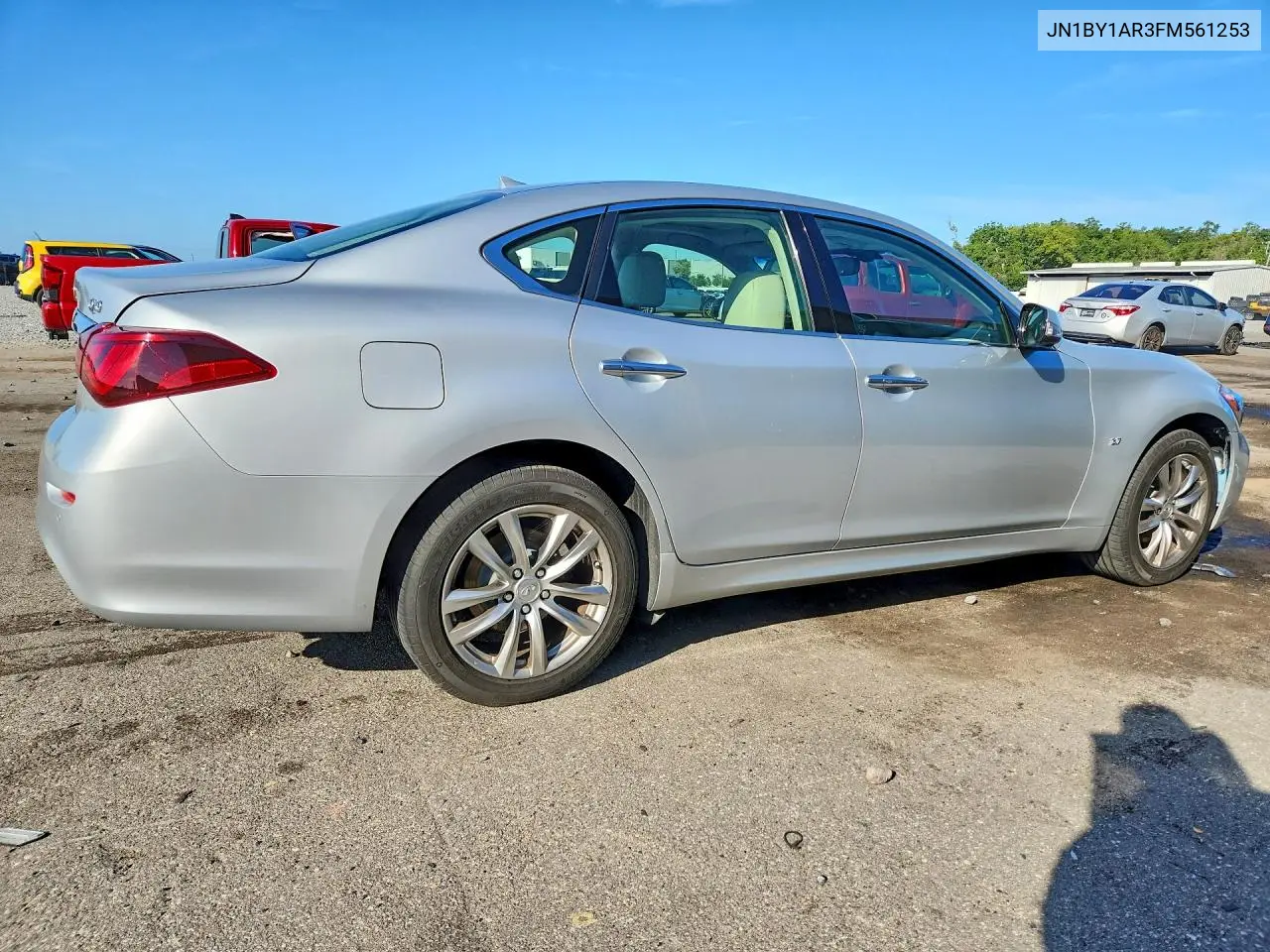2015 Infiniti Q70 3.7 VIN: JN1BY1AR3FM561253 Lot: 56676036