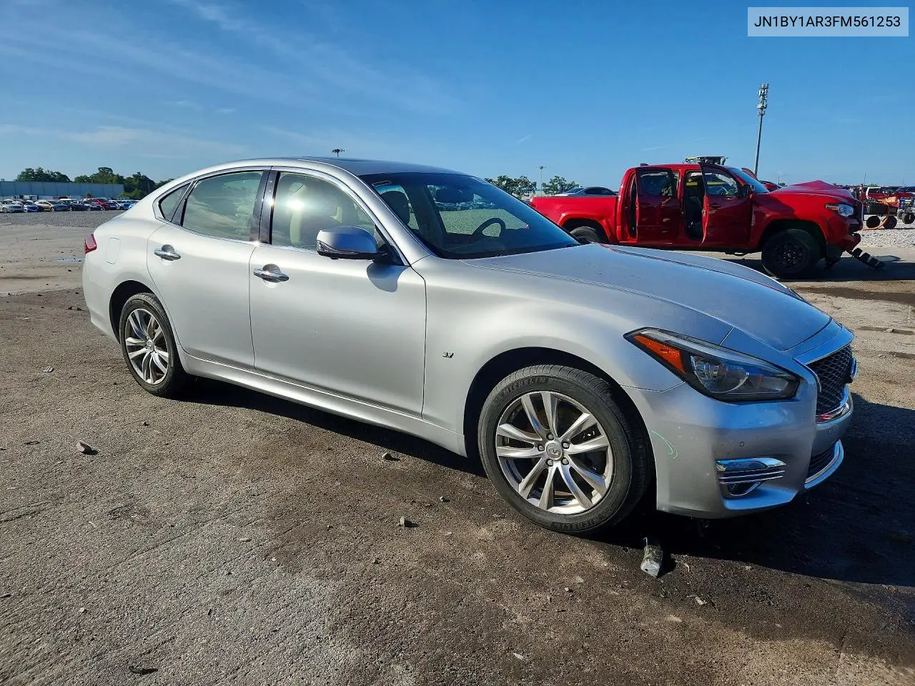 2015 Infiniti Q70 3.7 VIN: JN1BY1AR3FM561253 Lot: 56676036