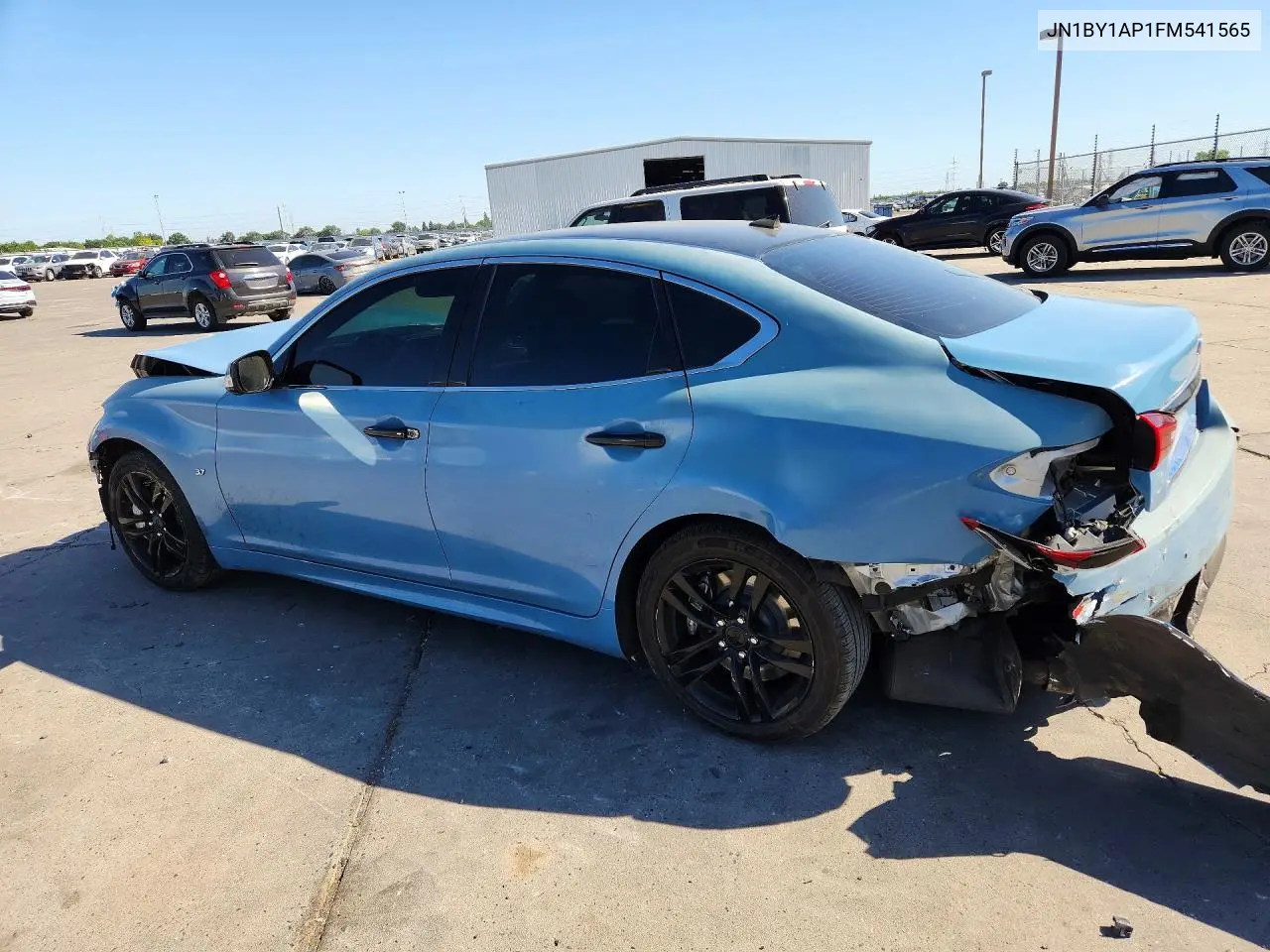 2015 Infiniti Q70 3.7 VIN: JN1BY1AP1FM541565 Lot: 56695676