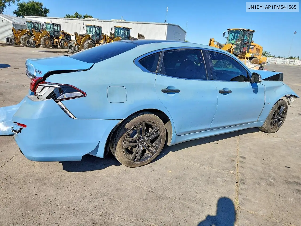 2015 Infiniti Q70 3.7 VIN: JN1BY1AP1FM541565 Lot: 56695676