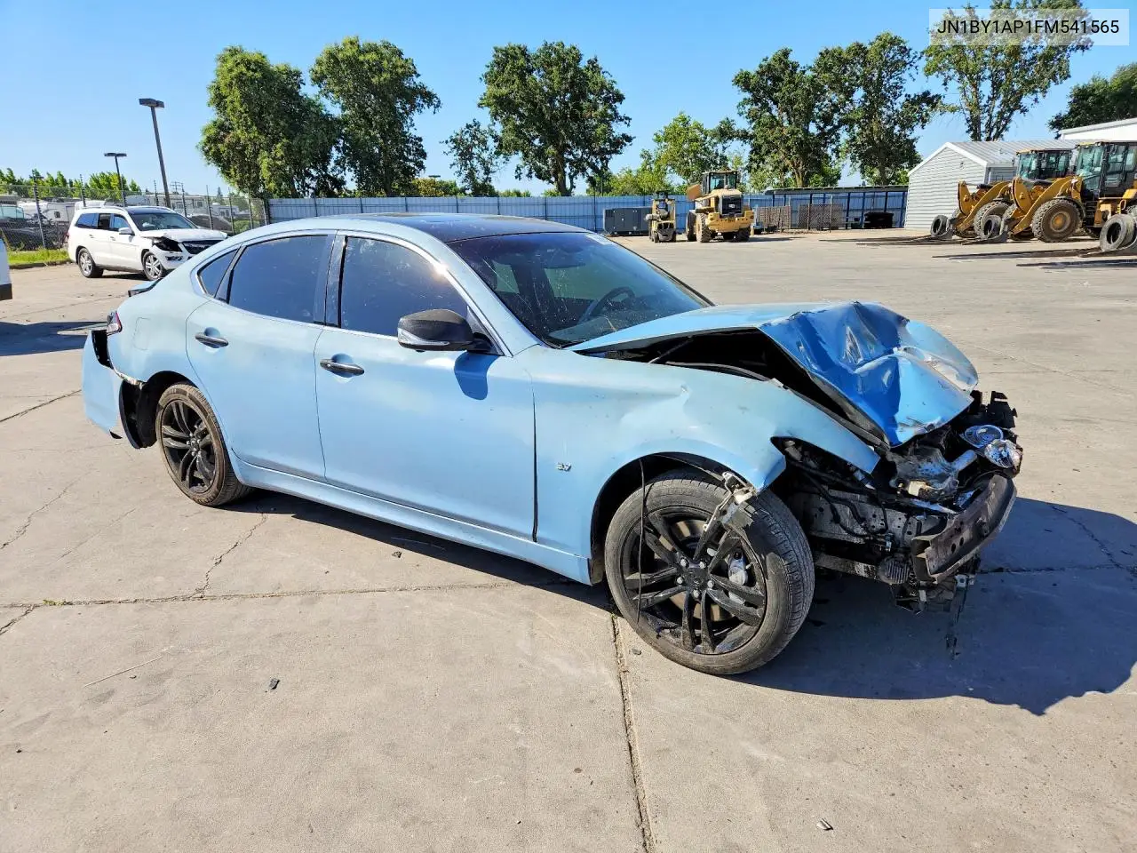 2015 Infiniti Q70 3.7 VIN: JN1BY1AP1FM541565 Lot: 56695676