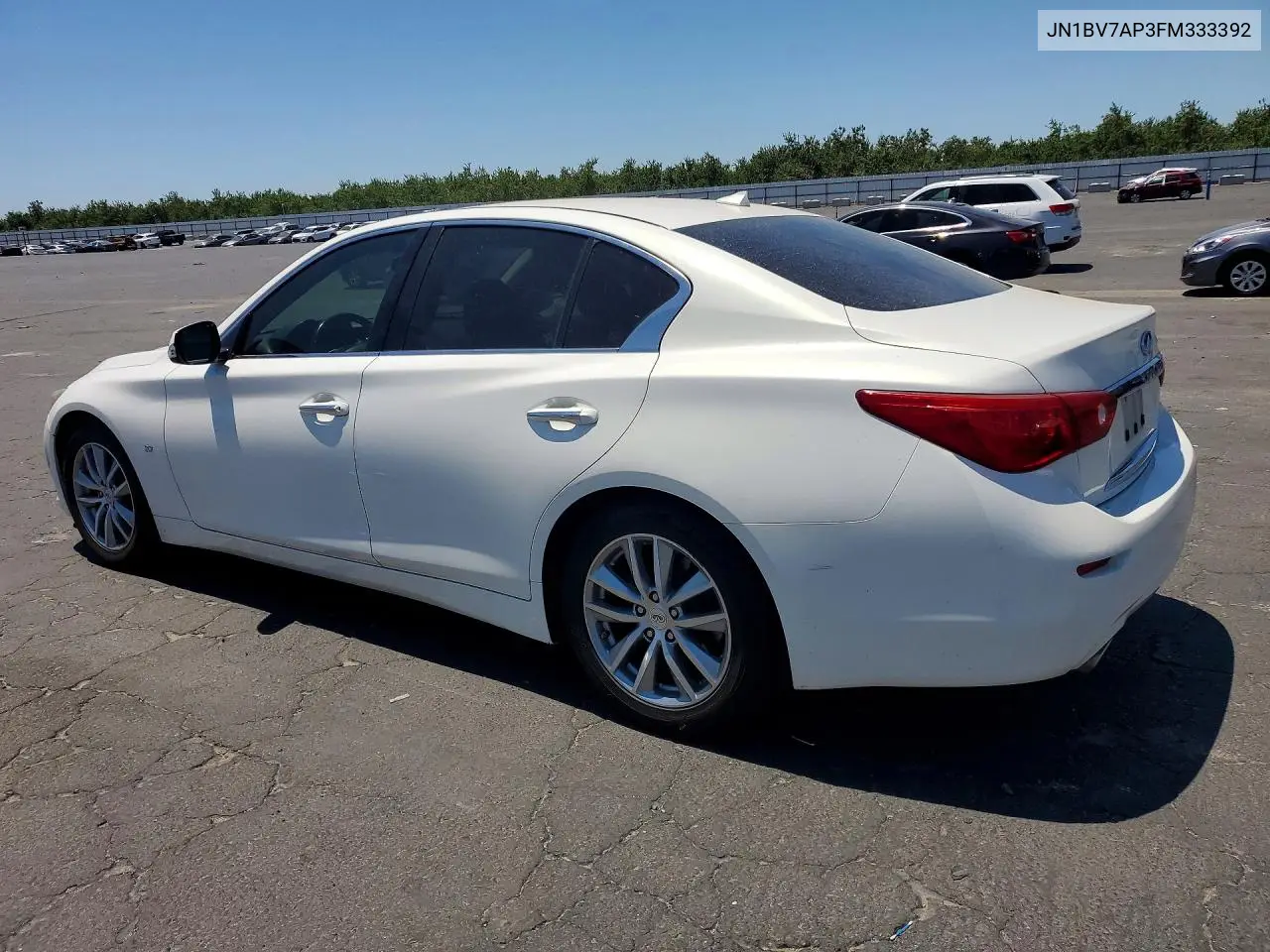 2015 Infiniti Q50 Premium VIN: JN1BV7AP3FM333392 Lot: 56988896