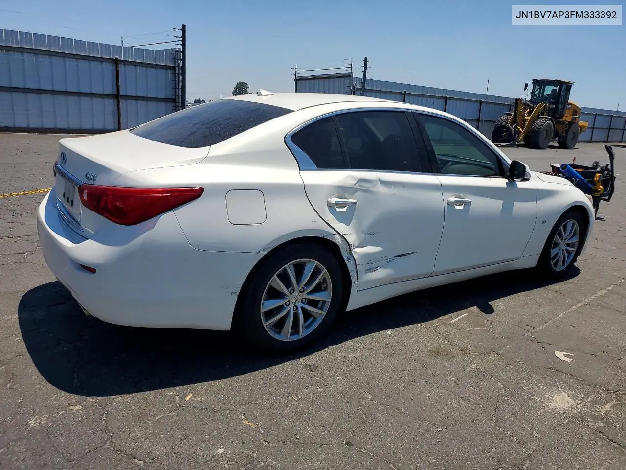2015 Infiniti Q50 Premium VIN: JN1BV7AP3FM333392 Lot: 56988896