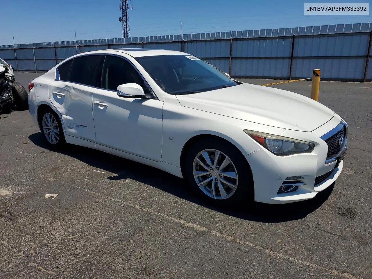 2015 Infiniti Q50 Premium VIN: JN1BV7AP3FM333392 Lot: 56988896