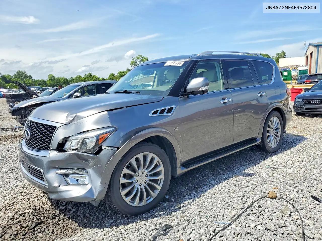 2015 Infiniti Qx80 Base VIN: JN8AZ2NF4F9573804 Lot: 57511796