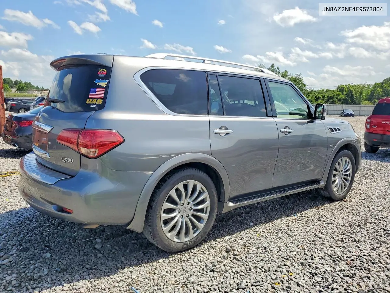 2015 Infiniti Qx80 Base VIN: JN8AZ2NF4F9573804 Lot: 57511796