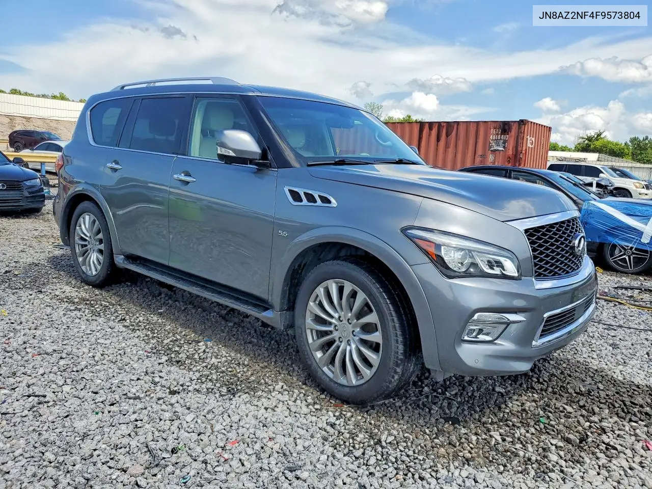 2015 Infiniti Qx80 Base VIN: JN8AZ2NF4F9573804 Lot: 57511796