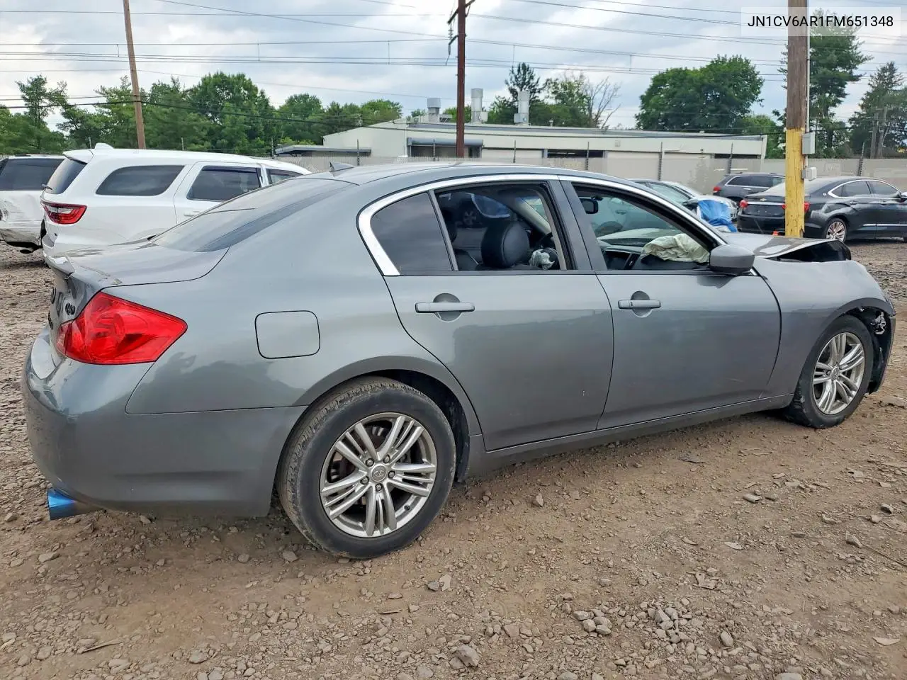2015 Infiniti Q40 Base VIN: JN1CV6AR1FM651348 Lot: 57970746