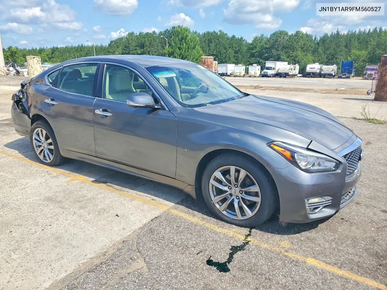 2015 Infiniti Q70 3.7 VIN: JN1BY1AR9FM560527 Lot: 58223586