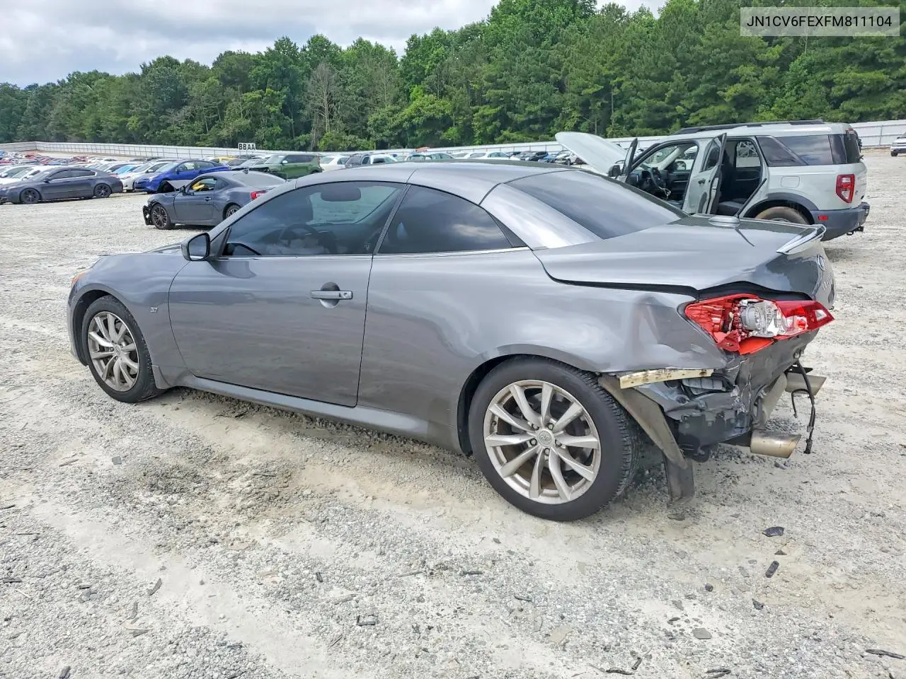 2015 Infiniti Q60 Convertible Base VIN: JN1CV6FEXFM811104 Lot: 58347466