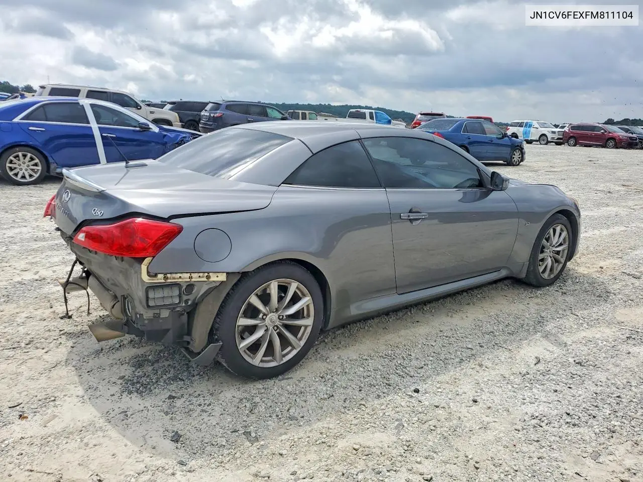 2015 Infiniti Q60 Convertible Base VIN: JN1CV6FEXFM811104 Lot: 58347466