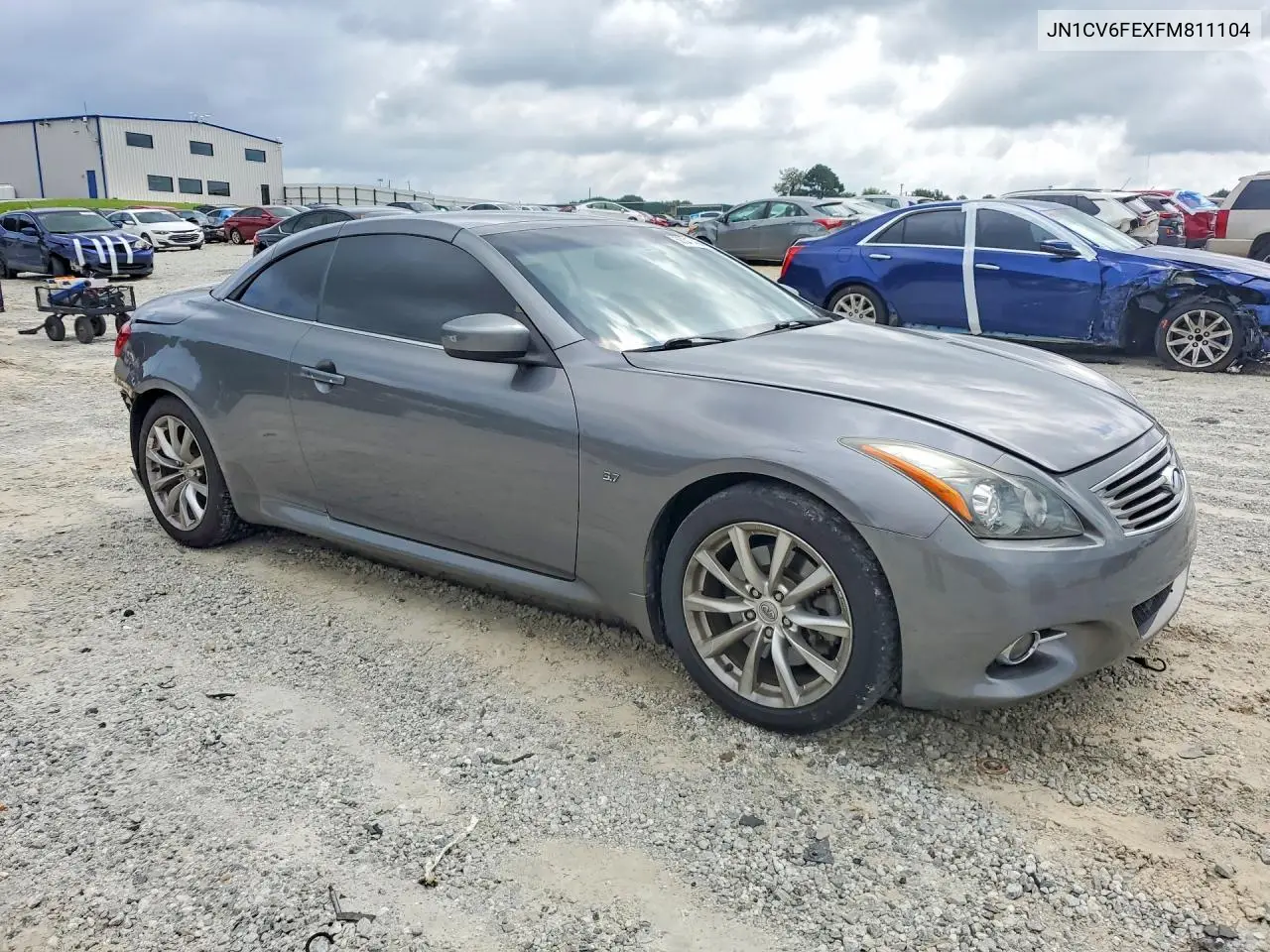 2015 Infiniti Q60 Convertible Base VIN: JN1CV6FEXFM811104 Lot: 58347466