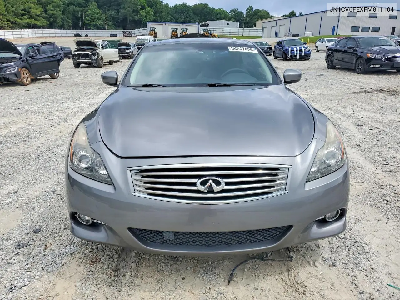 2015 Infiniti Q60 Convertible Base VIN: JN1CV6FEXFM811104 Lot: 58347466