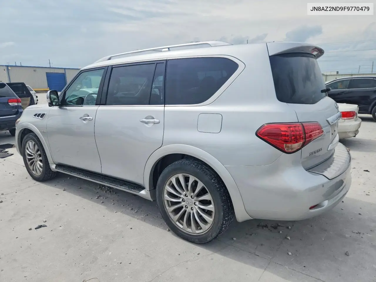 2015 Infiniti Qx80 Base VIN: JN8AZ2ND9F9770479 Lot: 58407916