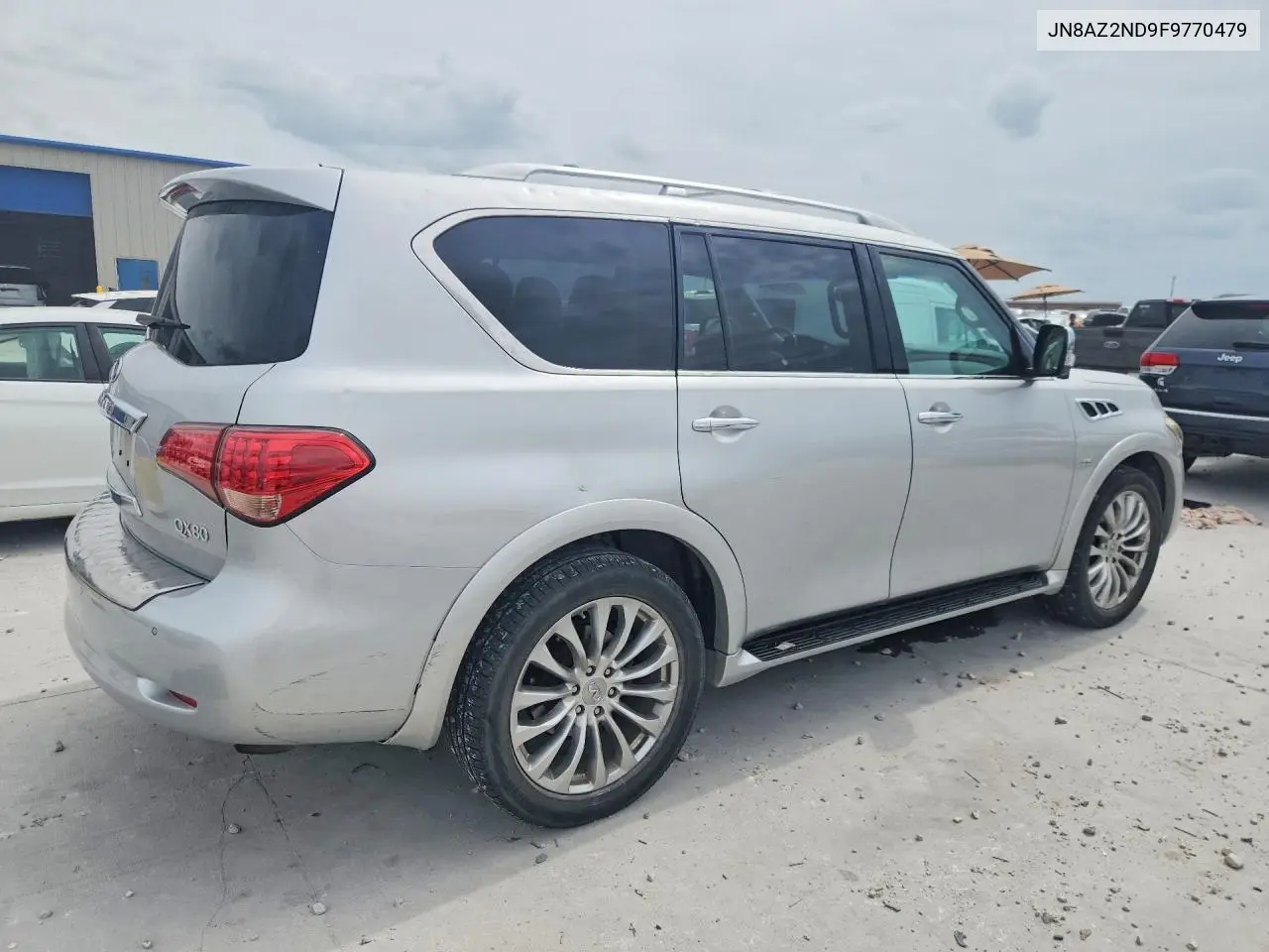 2015 Infiniti Qx80 Base VIN: JN8AZ2ND9F9770479 Lot: 58407916
