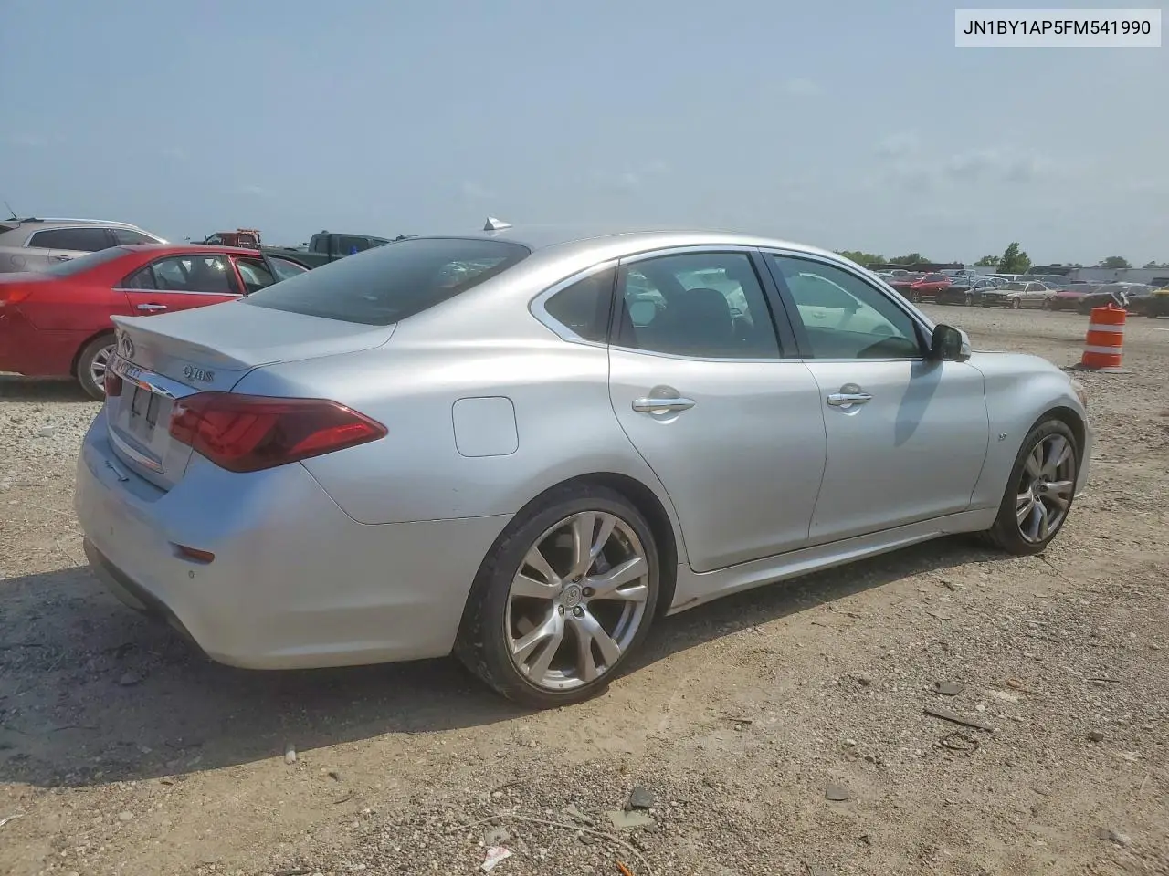 2015 Infi Q70 VIN: JN1BY1AP5FM541990 Lot: 58514746