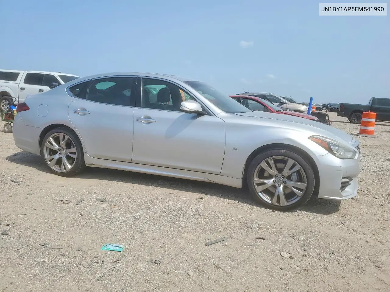 2015 Infi Q70 VIN: JN1BY1AP5FM541990 Lot: 58514746