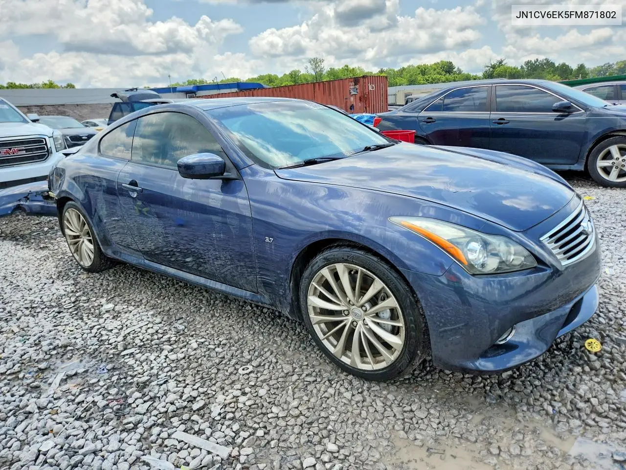 2015 Infiniti Q60 Coupe Journey VIN: JN1CV6EK5FM871802 Lot: 58761826