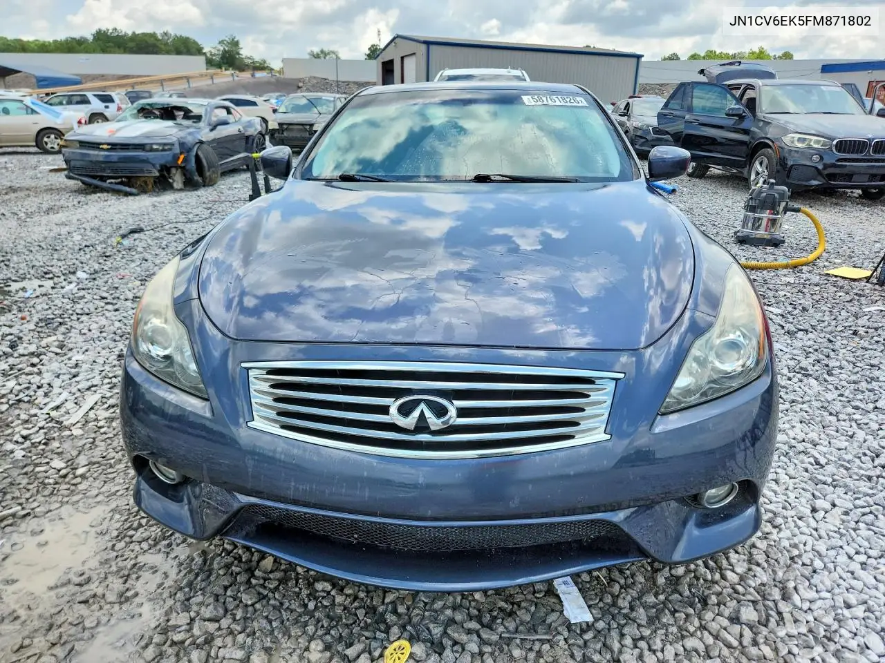 2015 Infiniti Q60 Coupe Journey VIN: JN1CV6EK5FM871802 Lot: 58761826