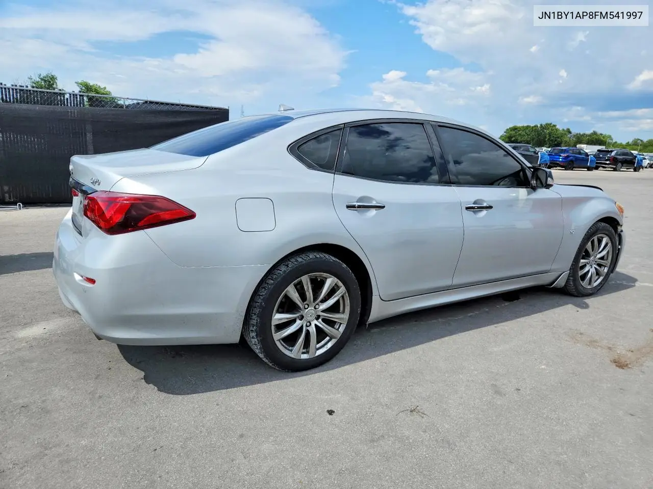 2015 Infiniti Q70 3.7 VIN: JN1BY1AP8FM541997 Lot: 58814066