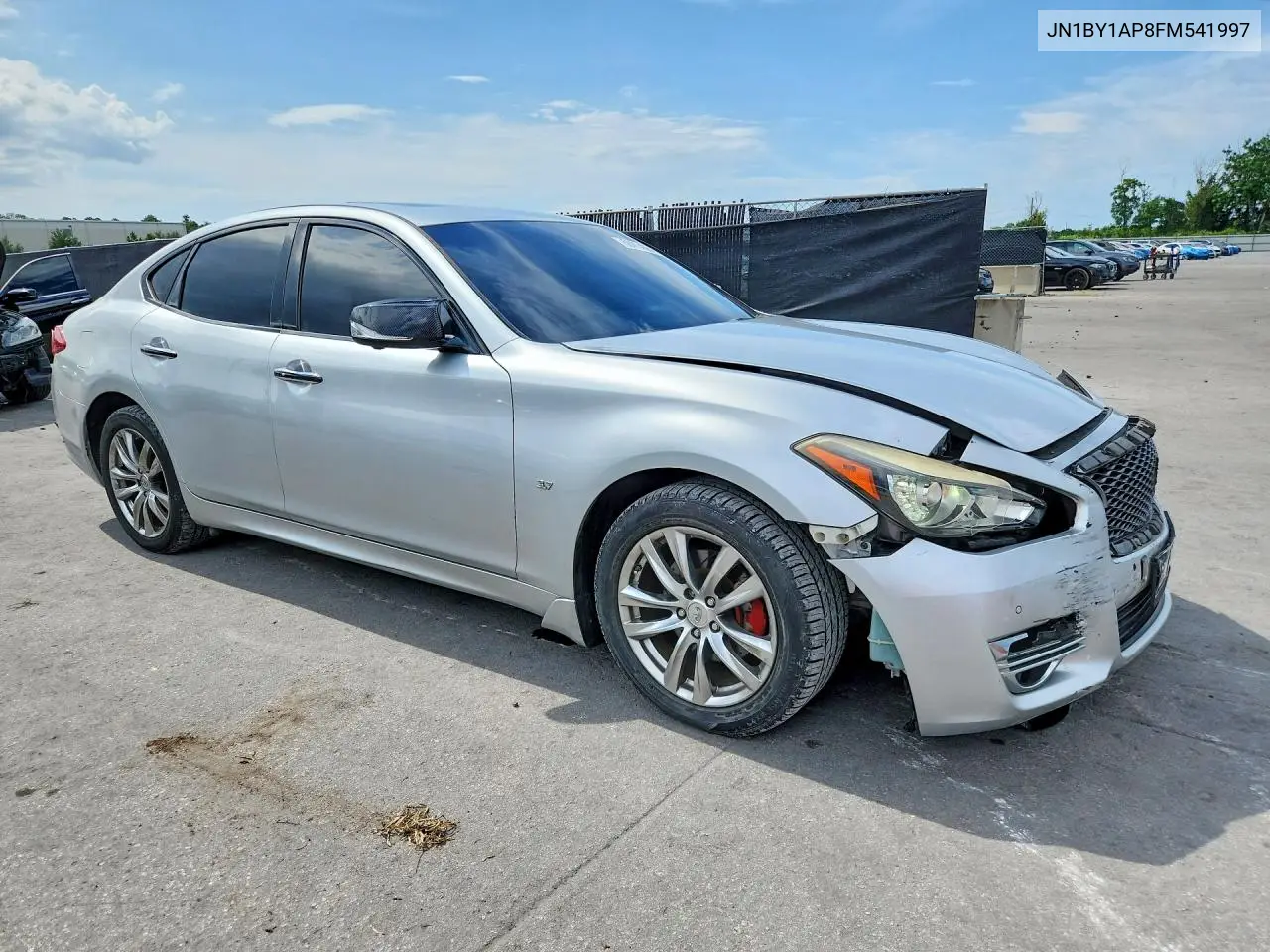2015 Infiniti Q70 3.7 VIN: JN1BY1AP8FM541997 Lot: 58814066